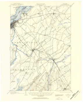 1904 Ogdensburg, NY - New York - USGS Topographic Map