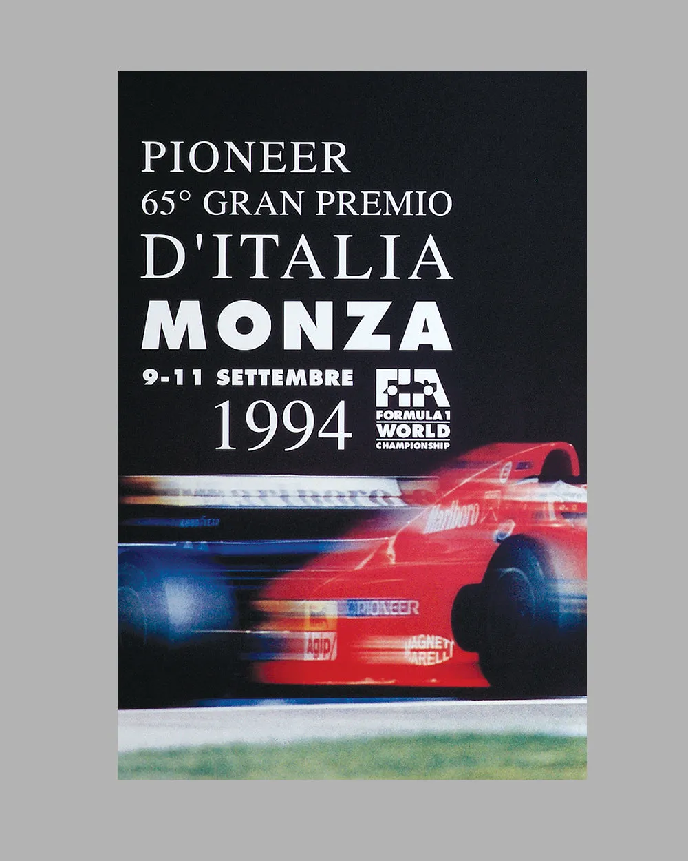 1994 Gran Premio d’Italia - Monza original event poster