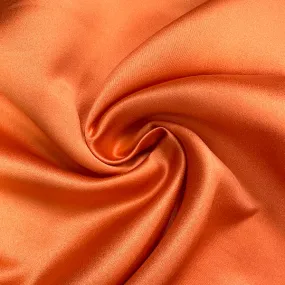 2 1/4 YD PC-Bright Orange Marquis Satin Fabric