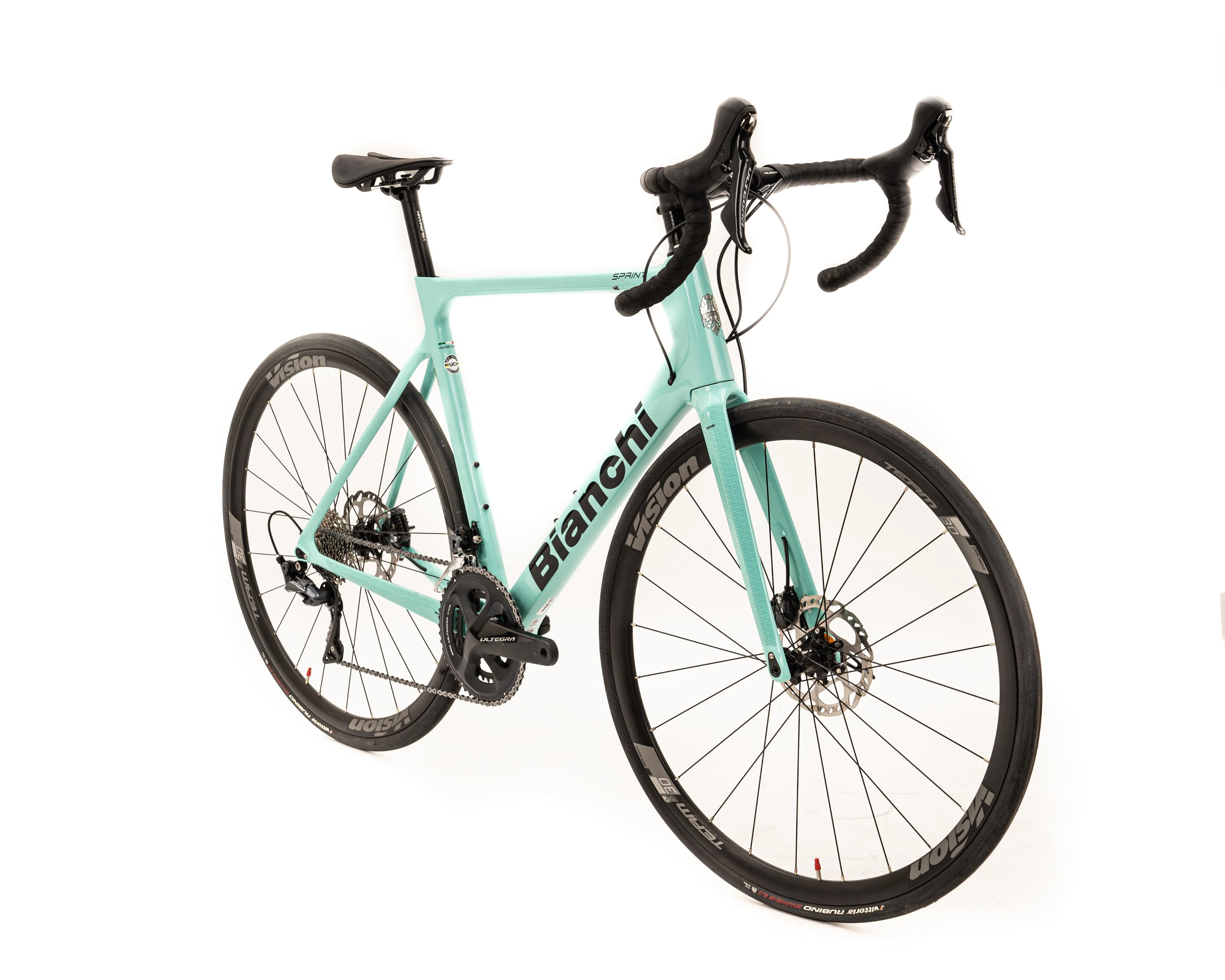 2021 Bianchi Sprint Disc Ultegra CK16/GlsBlk 59 (New Other)