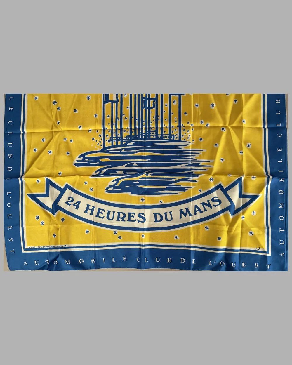 24 Heures du Mans - Automobile Club de l'Ouest (ACO) silk scarf