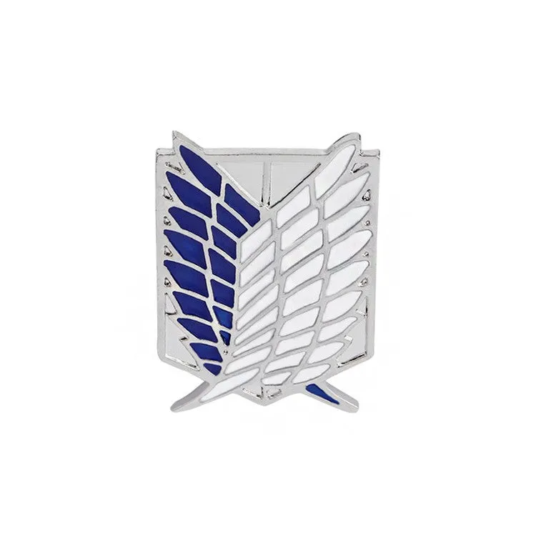 3D Enamel Attack on Titan Pin / Brooch