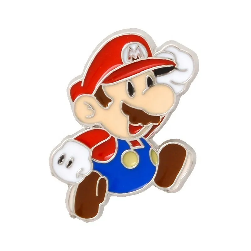 3D Enamel Super Mario Pin / Brooch