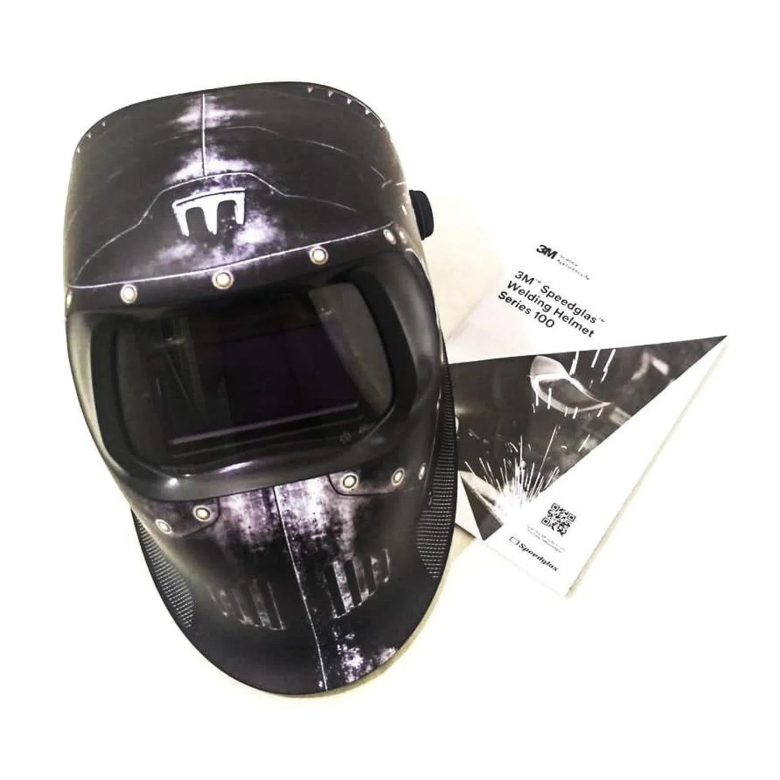 3M Speedglas 100V Casco Maschera Saldatore Trojan Warrior Oscuramento rapido 8-12