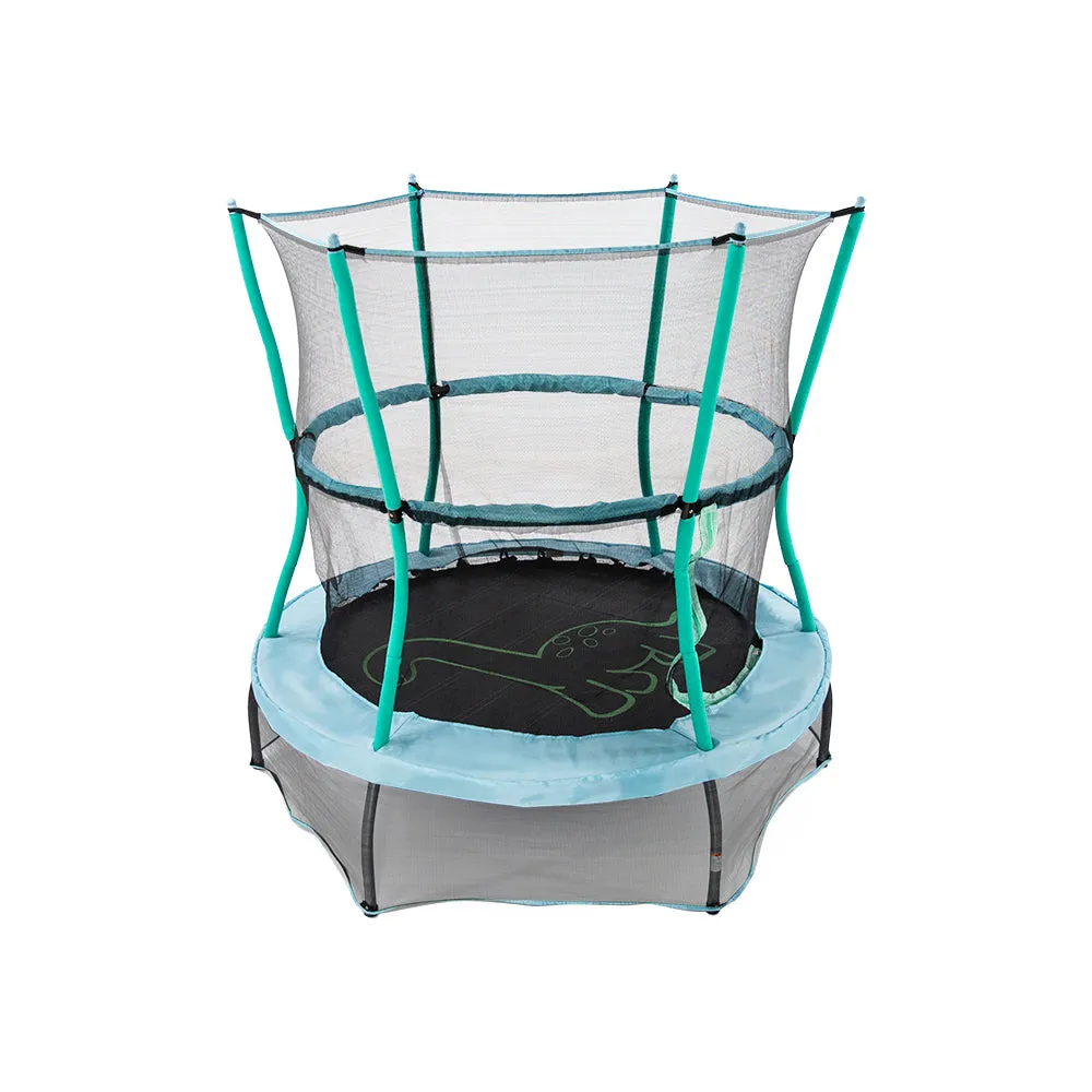 55" Stomping Bronto Mini Trampoline with Enclosure and Sound