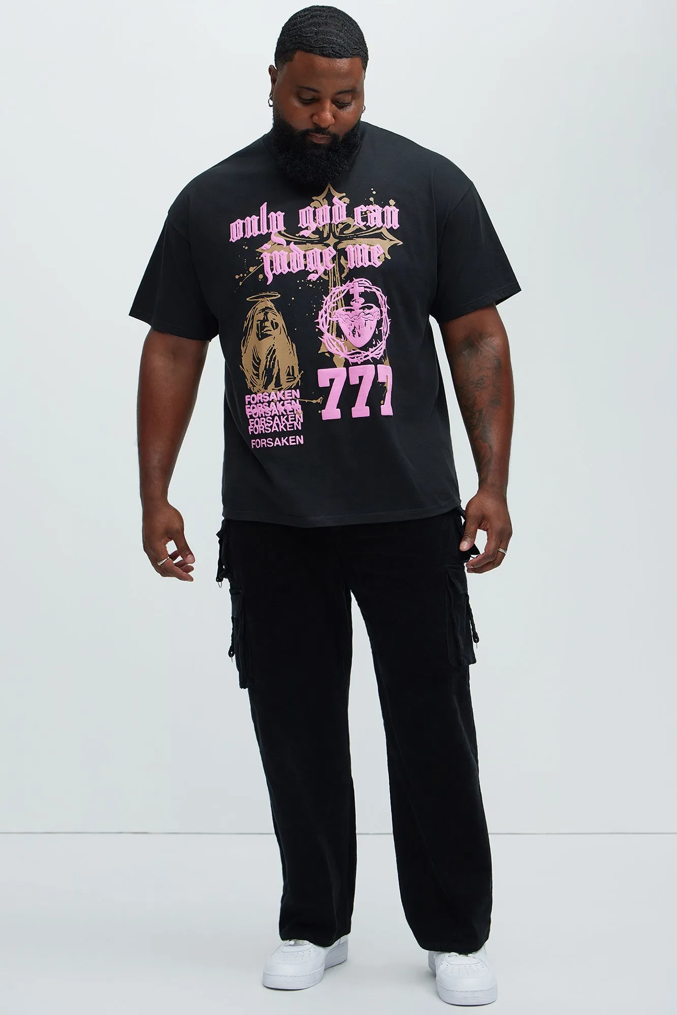 777 Short Sleeve Tee - Black