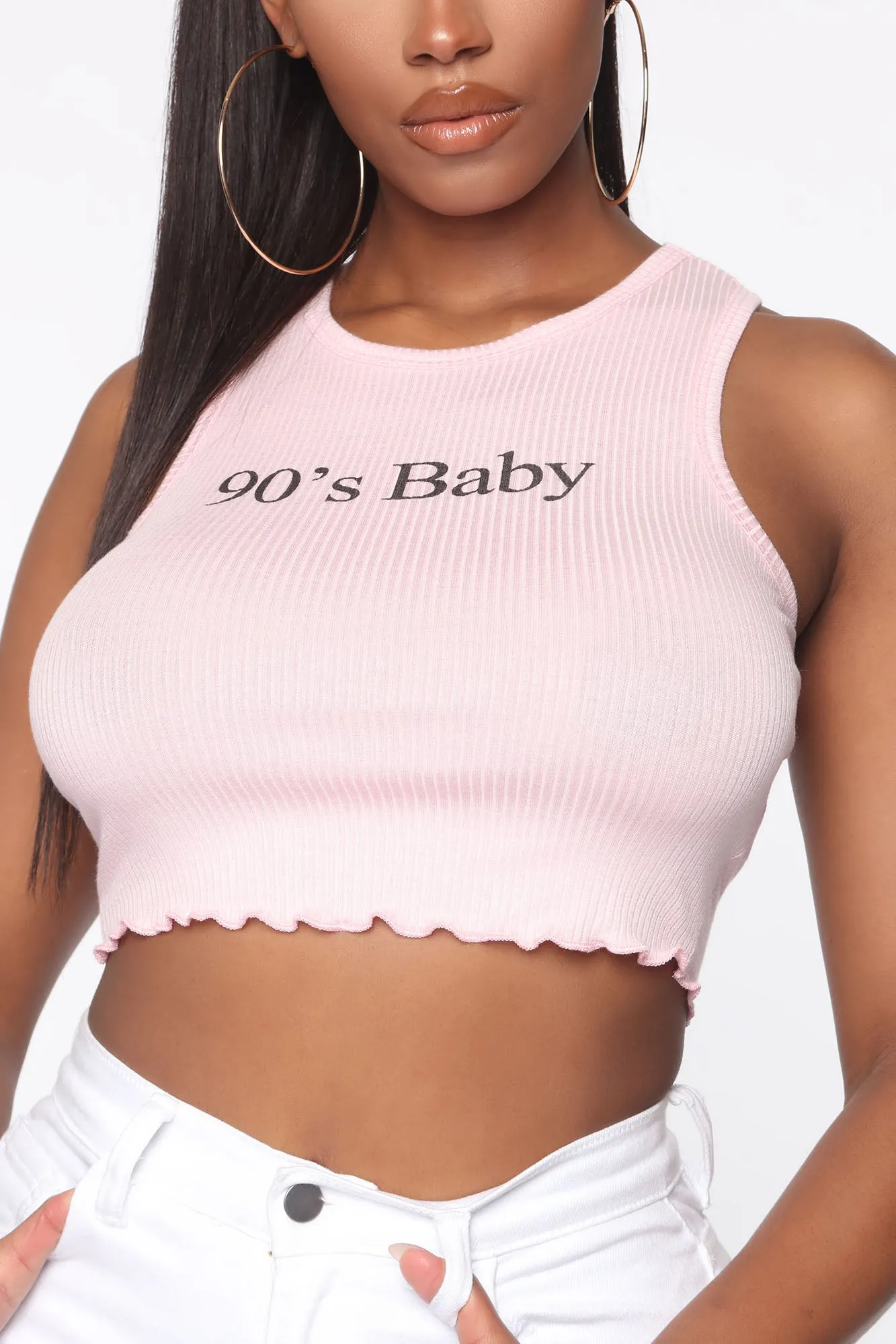 90's Baby Tank Top - Pink