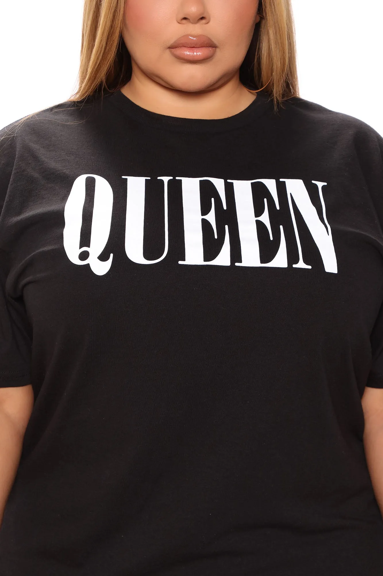 A King's Queen Short Sleeve Tee - Black