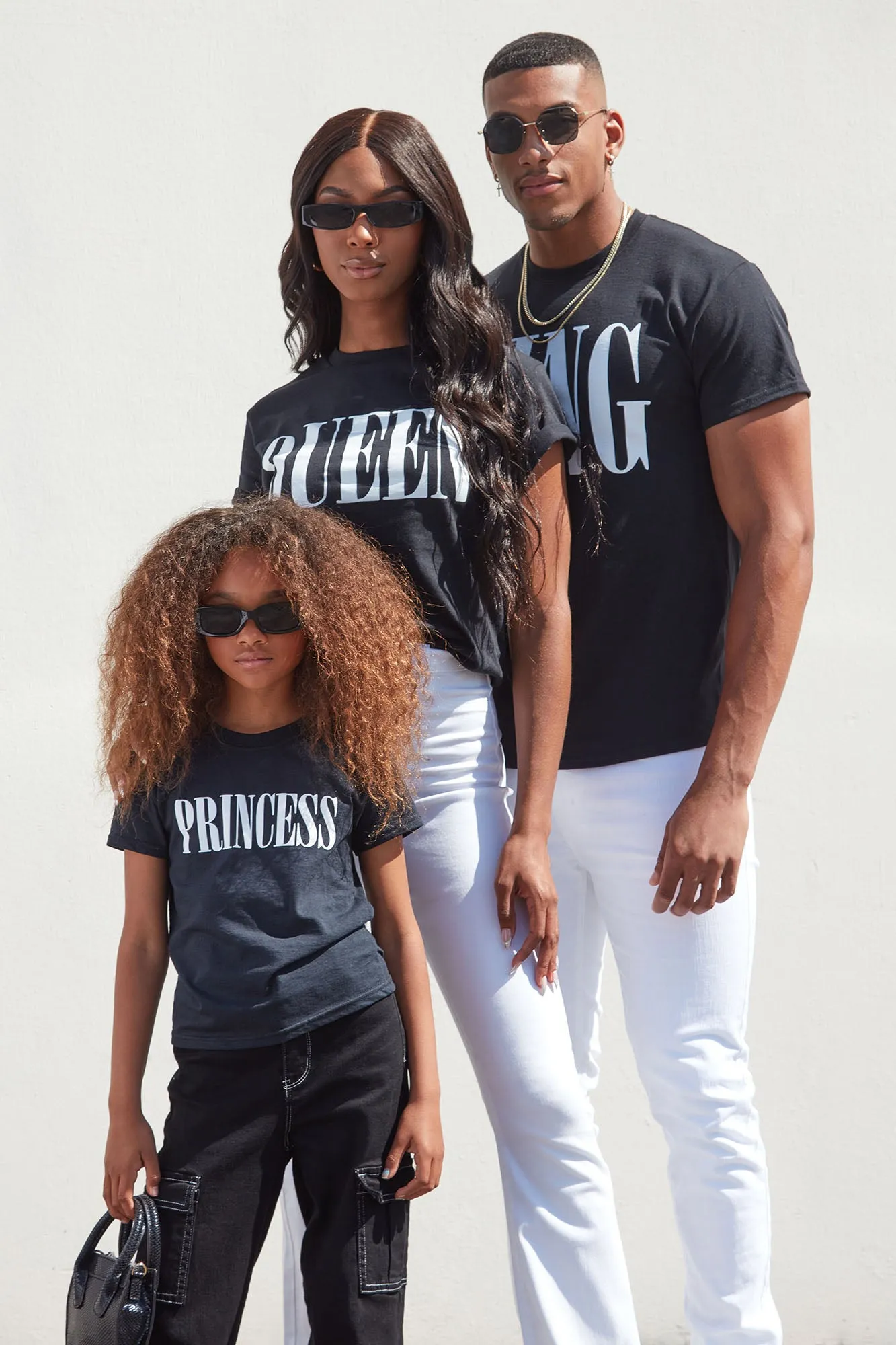 A King's Queen Short Sleeve Tee - Black