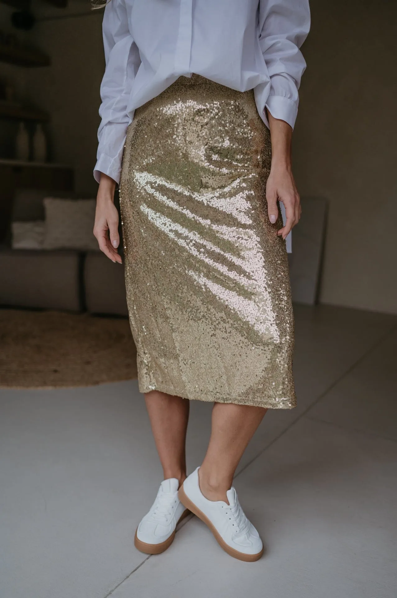 Alberi skirt I Gold