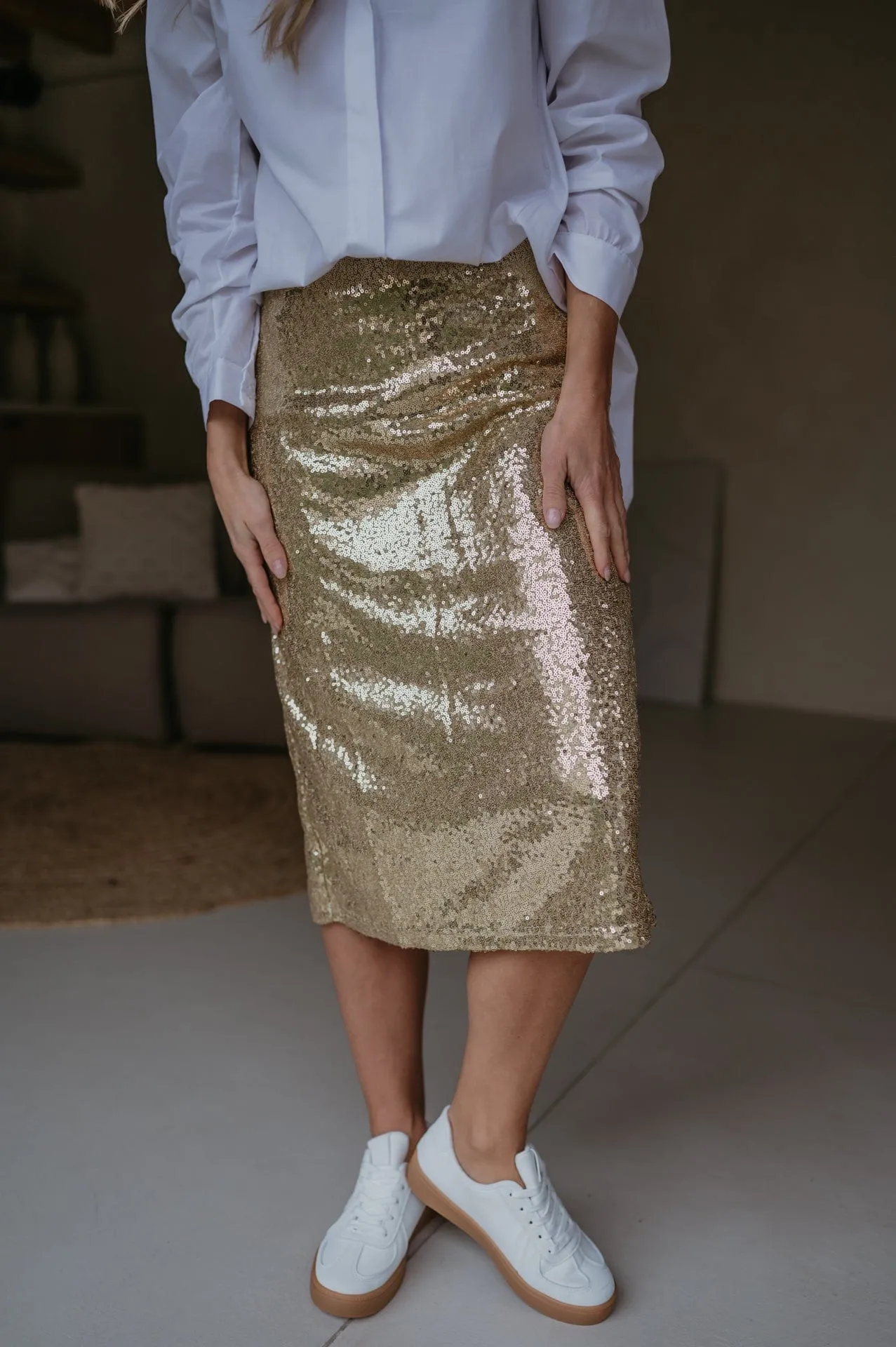 Alberi skirt I Gold