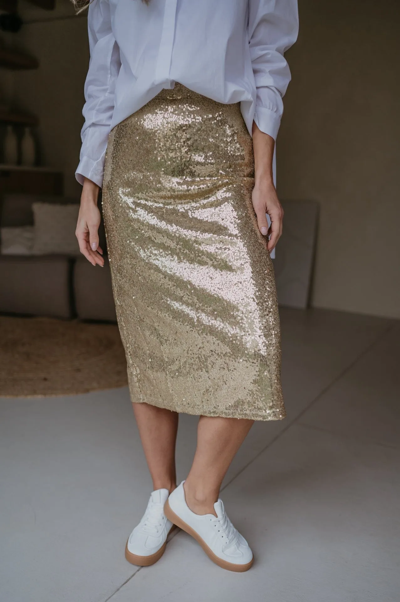 Alberi skirt I Gold