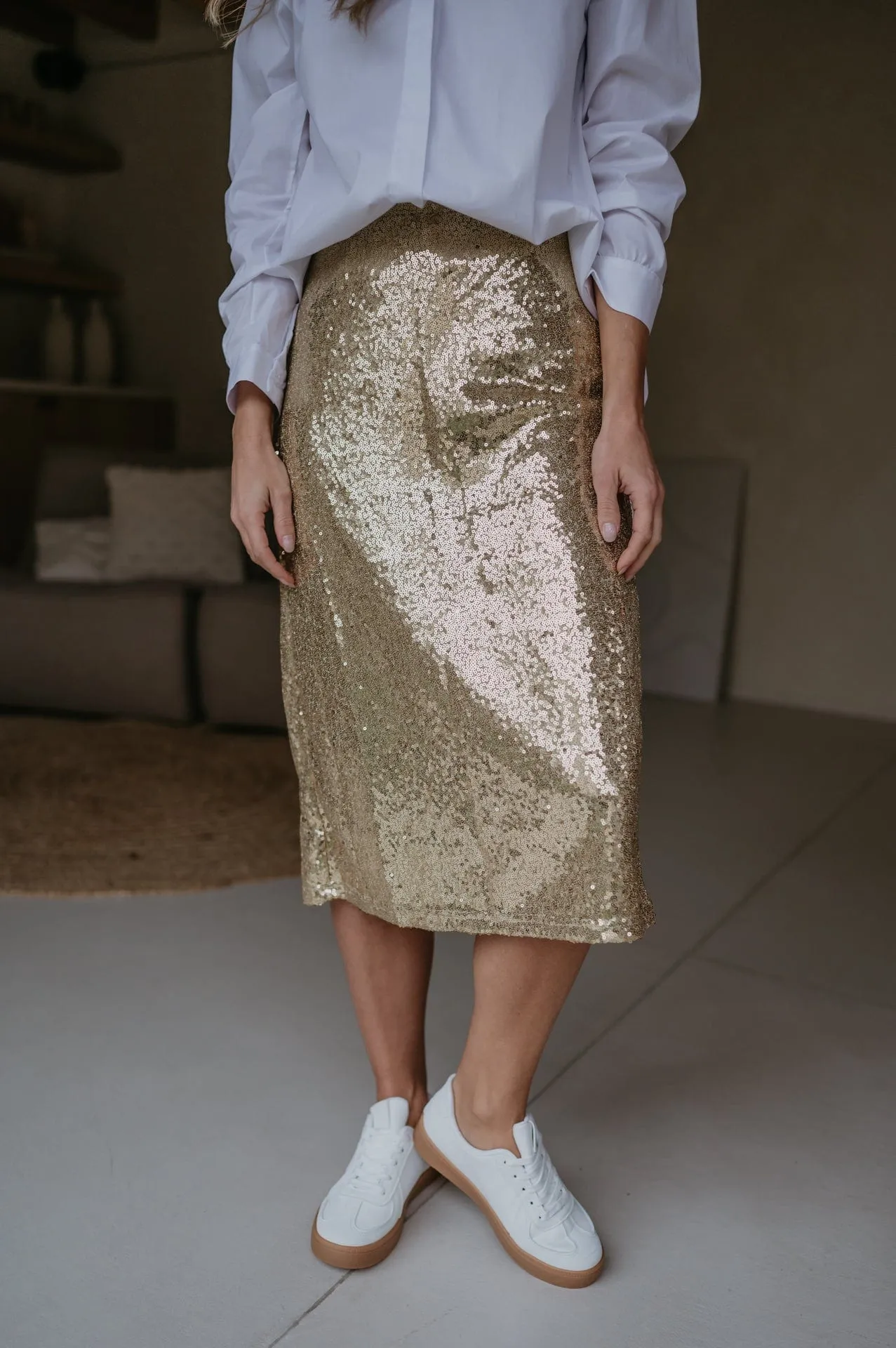 Alberi skirt I Gold