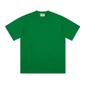 Ami Paris Ami de Coeur Organic Cotton T-Shirt Green