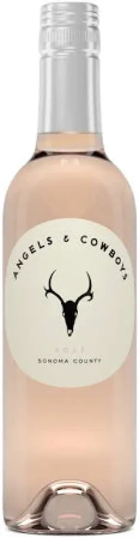 Angels & Cowboys Rose half bottle