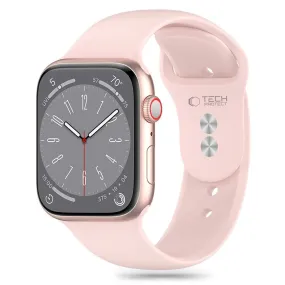 Apple Watch (38/40/SE/41mm) Tech-Protect Silikone Urrem - Light Pink