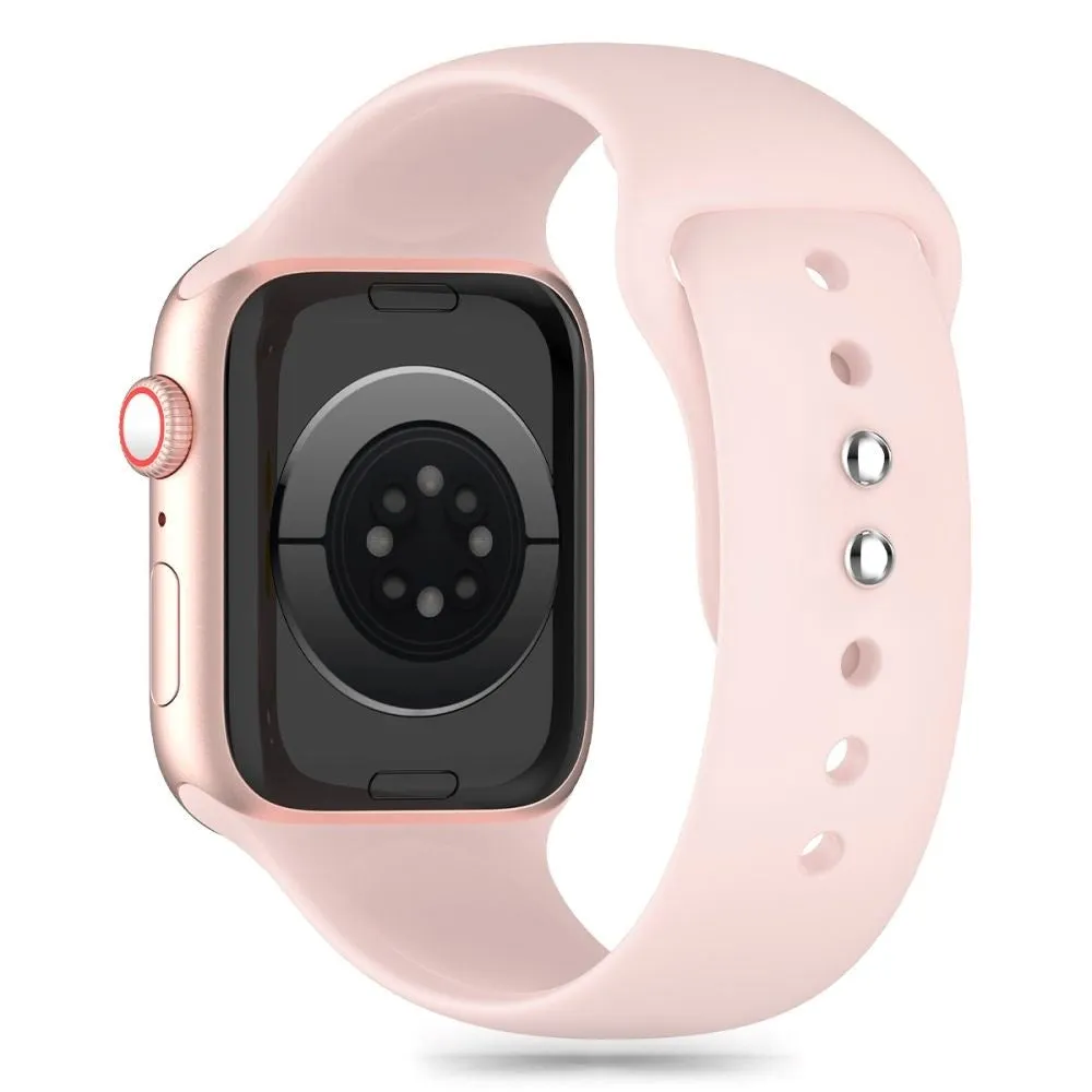 Apple Watch (38/40/SE/41mm) Tech-Protect Silikone Urrem - Light Pink