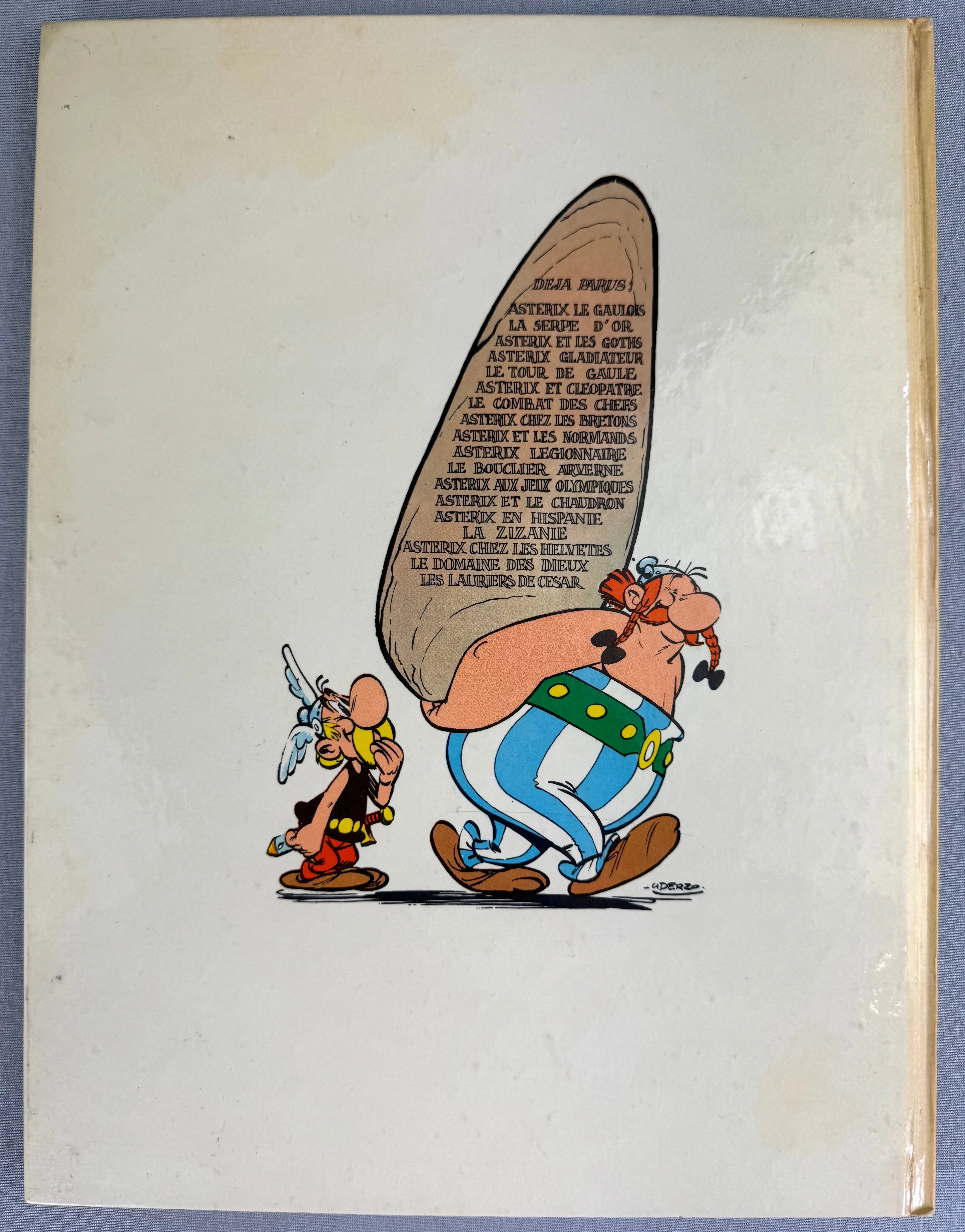 Asterix: Les Lauriers de Caesar - Dargaud 1972 1st French Edition Rare HB EO