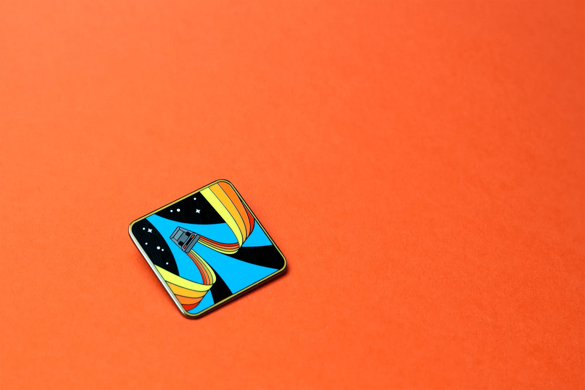 Back to the Future MondoVision Pin Badge