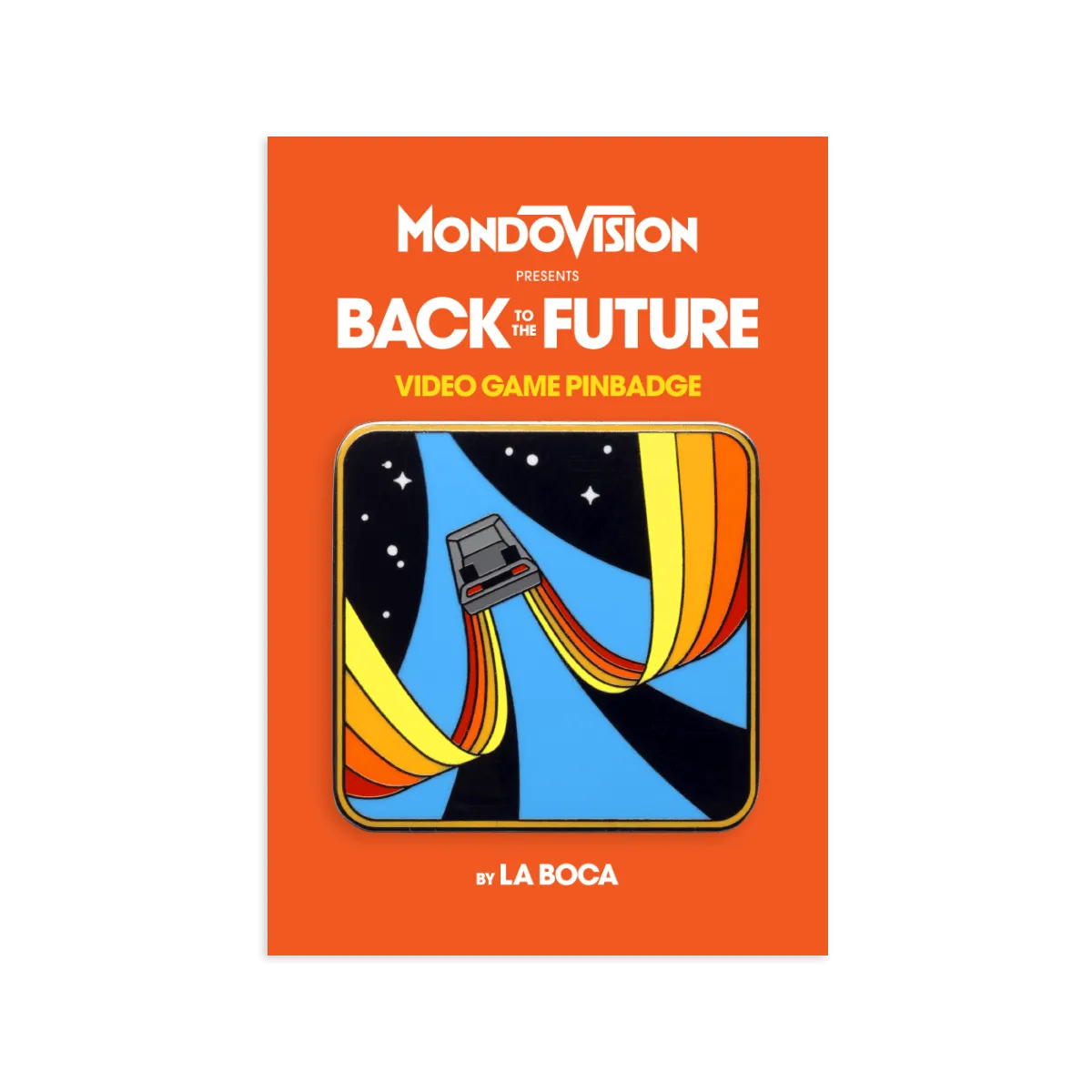 Back to the Future MondoVision Pin Badge