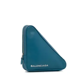 Balenciaga Triangle Clutch