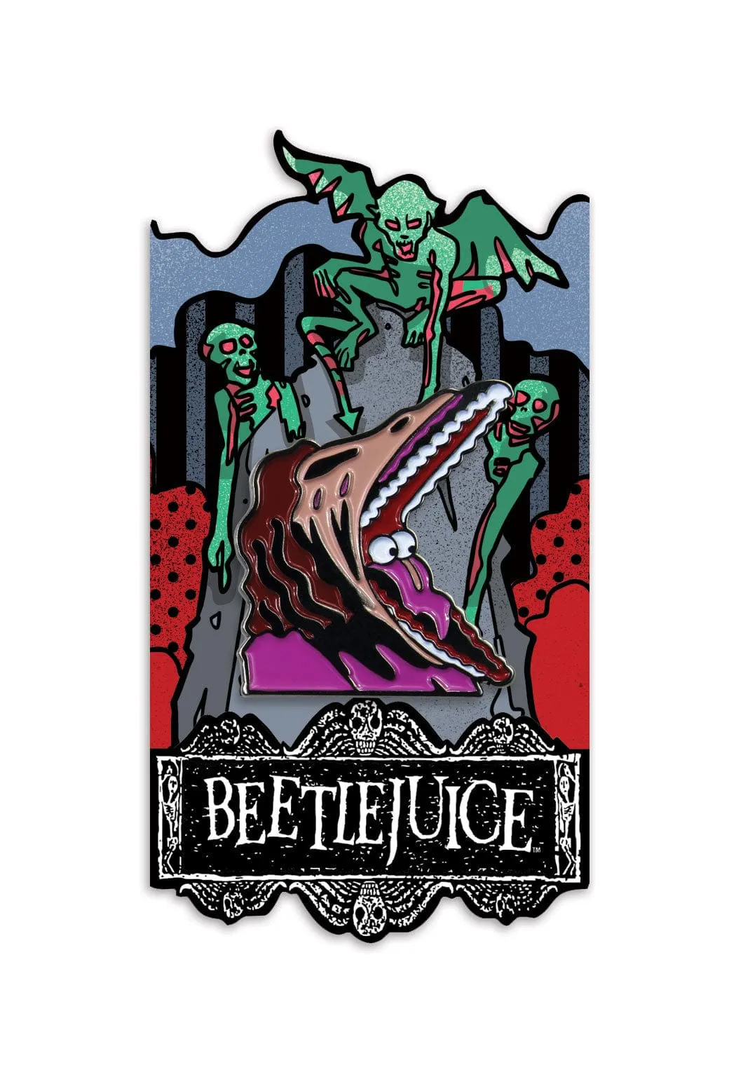 Beetlejuice: Barbara Enamel Pin