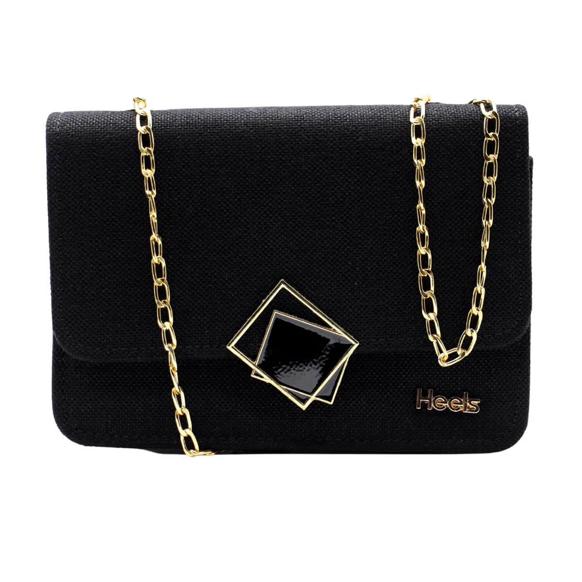 Black Casual Clutch C08206