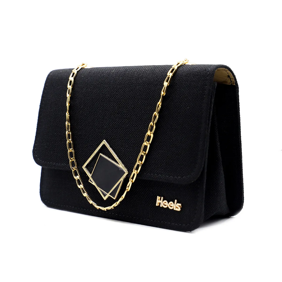 Black Casual Clutch C08206