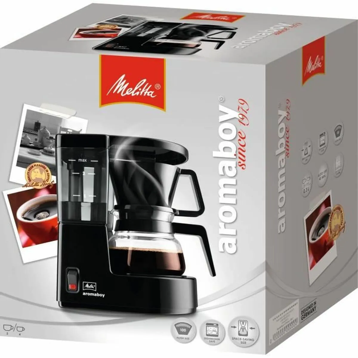 Caffettiera Americana Melitta Aromaboy 500 W Nero 500 W