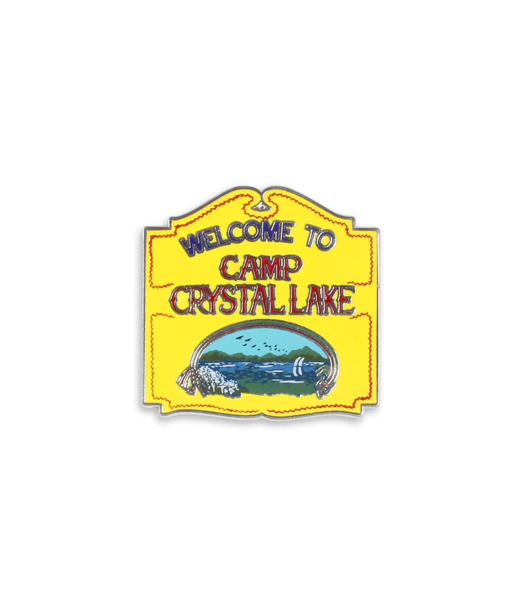 Camp Crystal Lake Enamel Pin