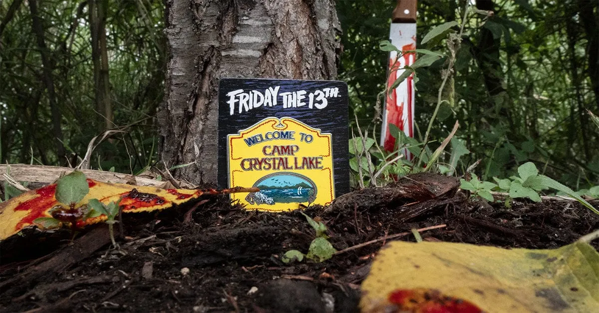 Camp Crystal Lake Enamel Pin