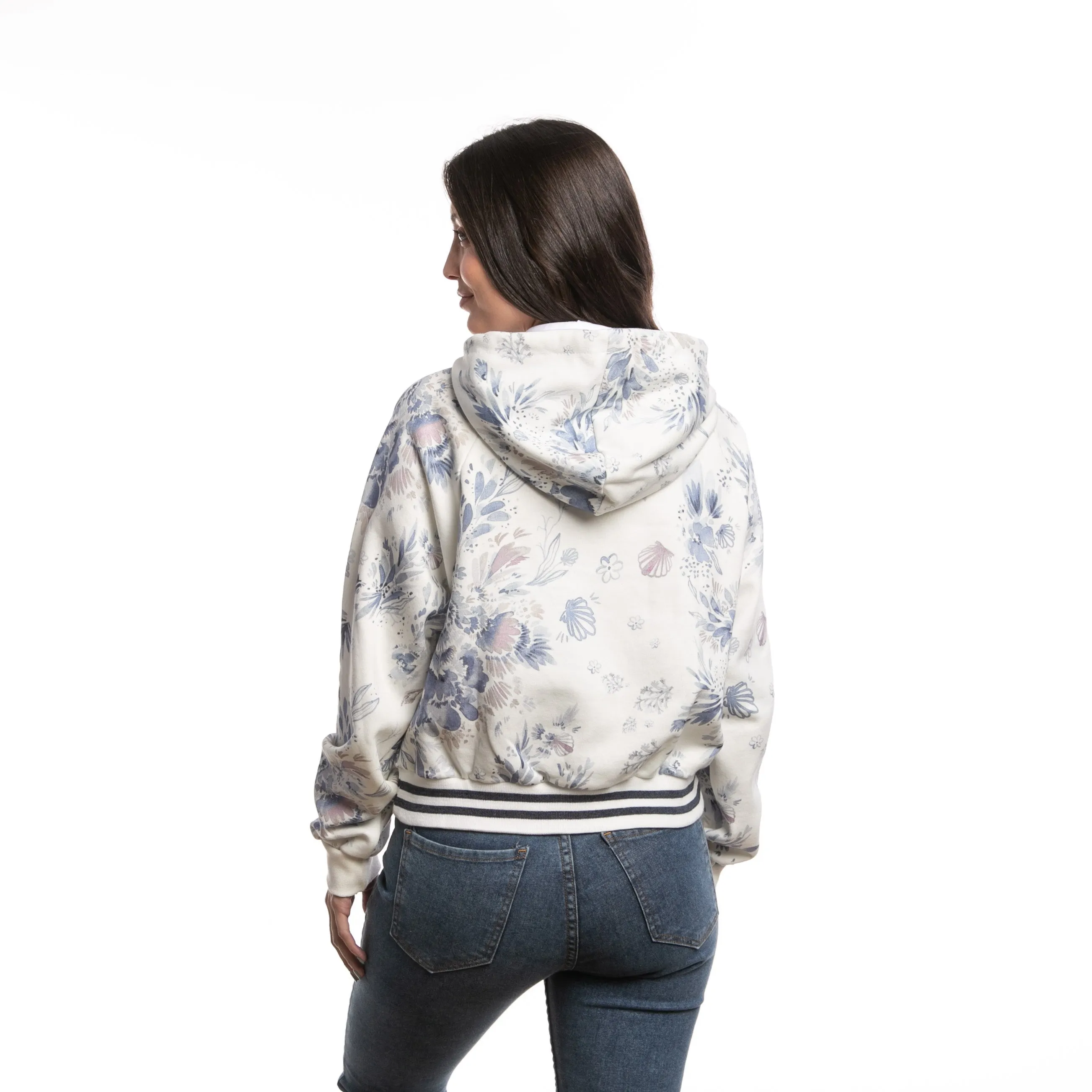 Campera Canguro Rusty Flower Shell Zh Ld