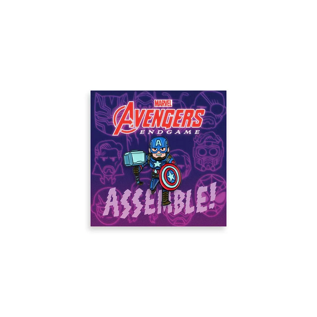 Captain America Enamel Pin