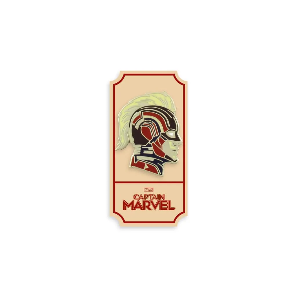 Captain Marvel Enamel Pin