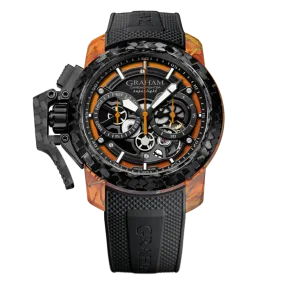 CHRONOFIGHTER SUPERLIGHT CARBON SKELETON - TRANSLUCENT ORANGE 2CCCK.O01A