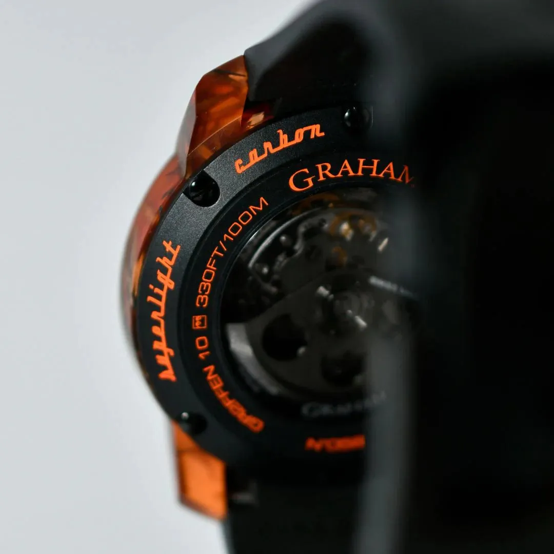 CHRONOFIGHTER SUPERLIGHT CARBON SKELETON - TRANSLUCENT ORANGE 2CCCK.O01A