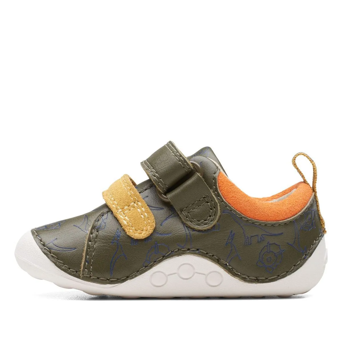 Clarks Tiny Rex Kaki