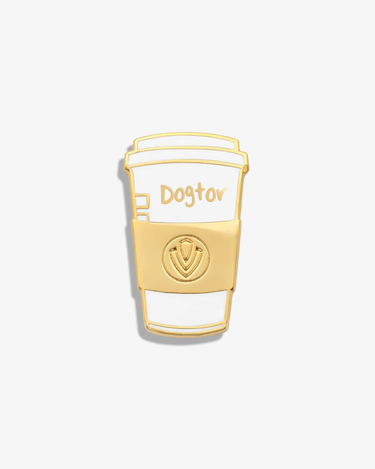 Coffee (Dogtor / Veterinarian) Lapel Pin