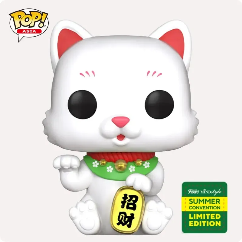 DAMAGED Funko Pop! Asia Lucky Cat (6") from Lucky Series #276 Summer Con Ex