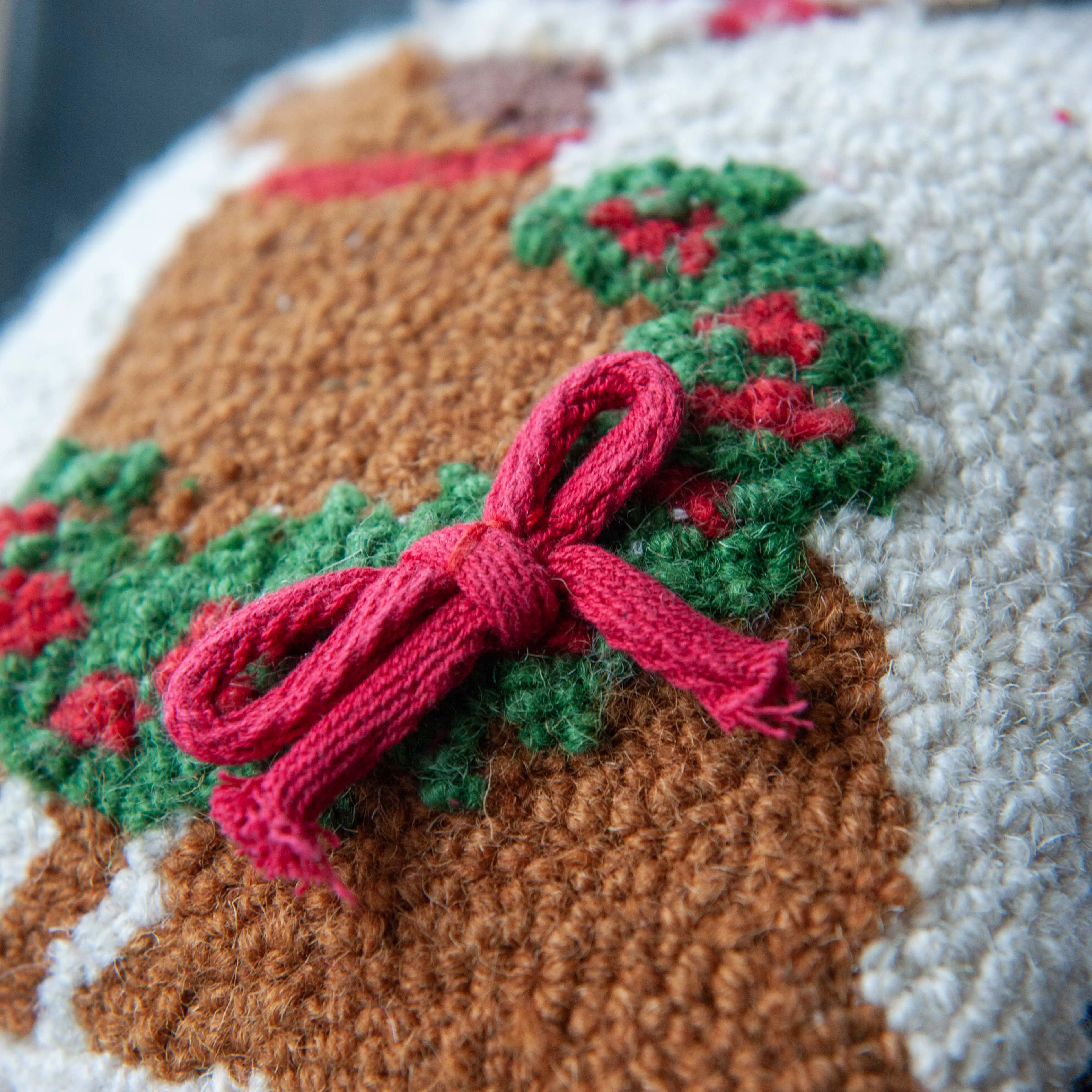 Decorative Christmas Canine Pillow