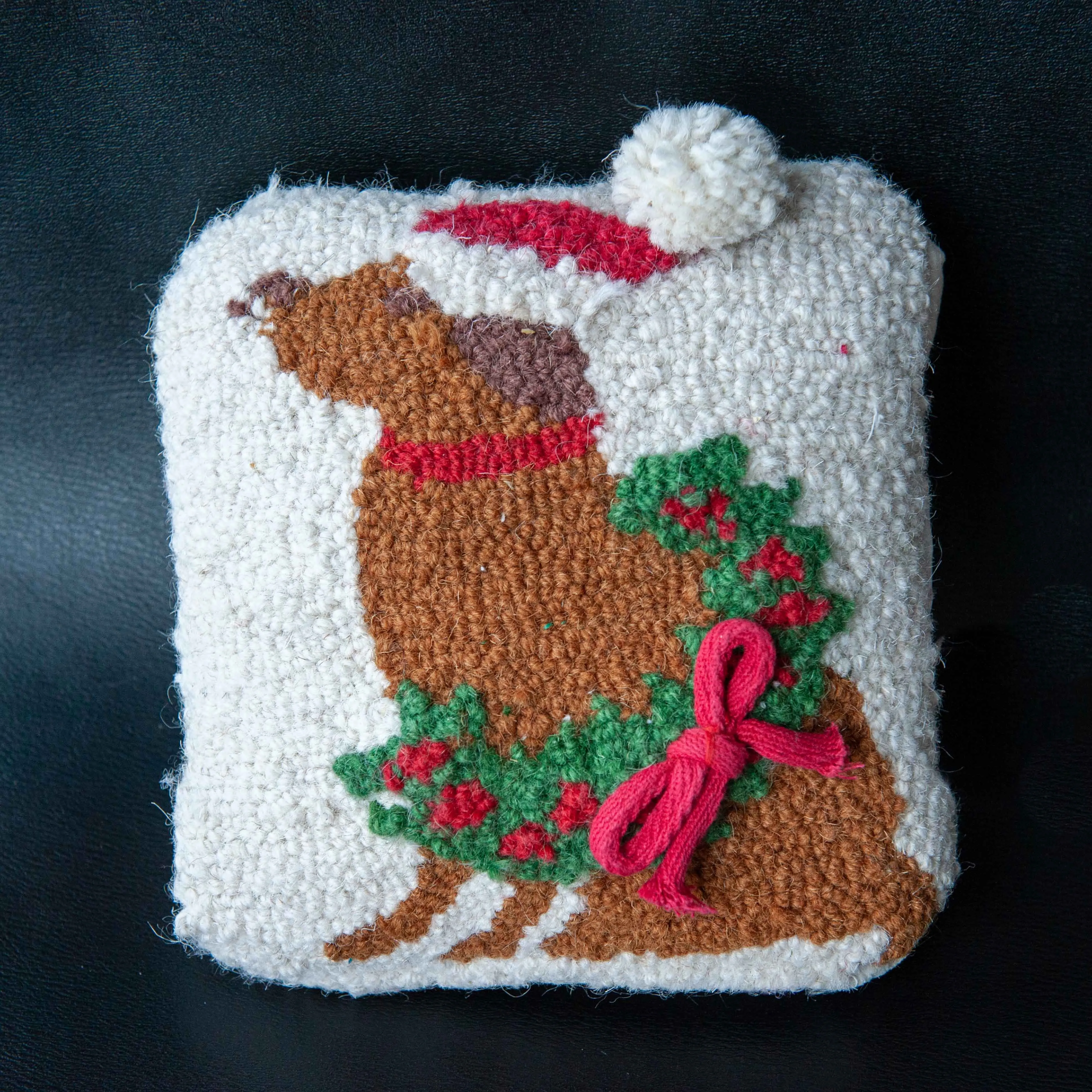 Decorative Christmas Canine Pillow