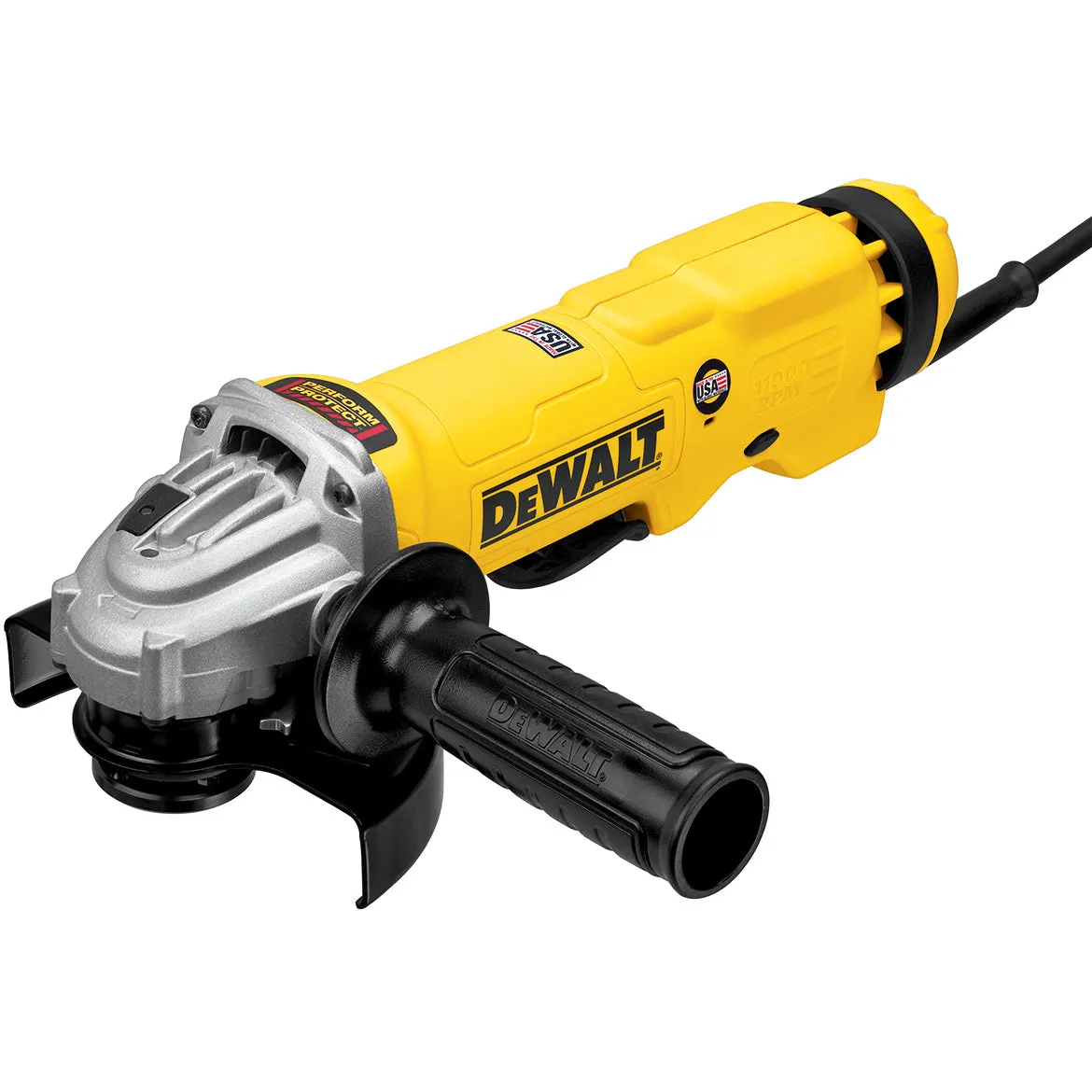 DeWALT DWE43114 4-1/2 - 5-Inch 13-Amp High Performance Paddle Switch Grinder