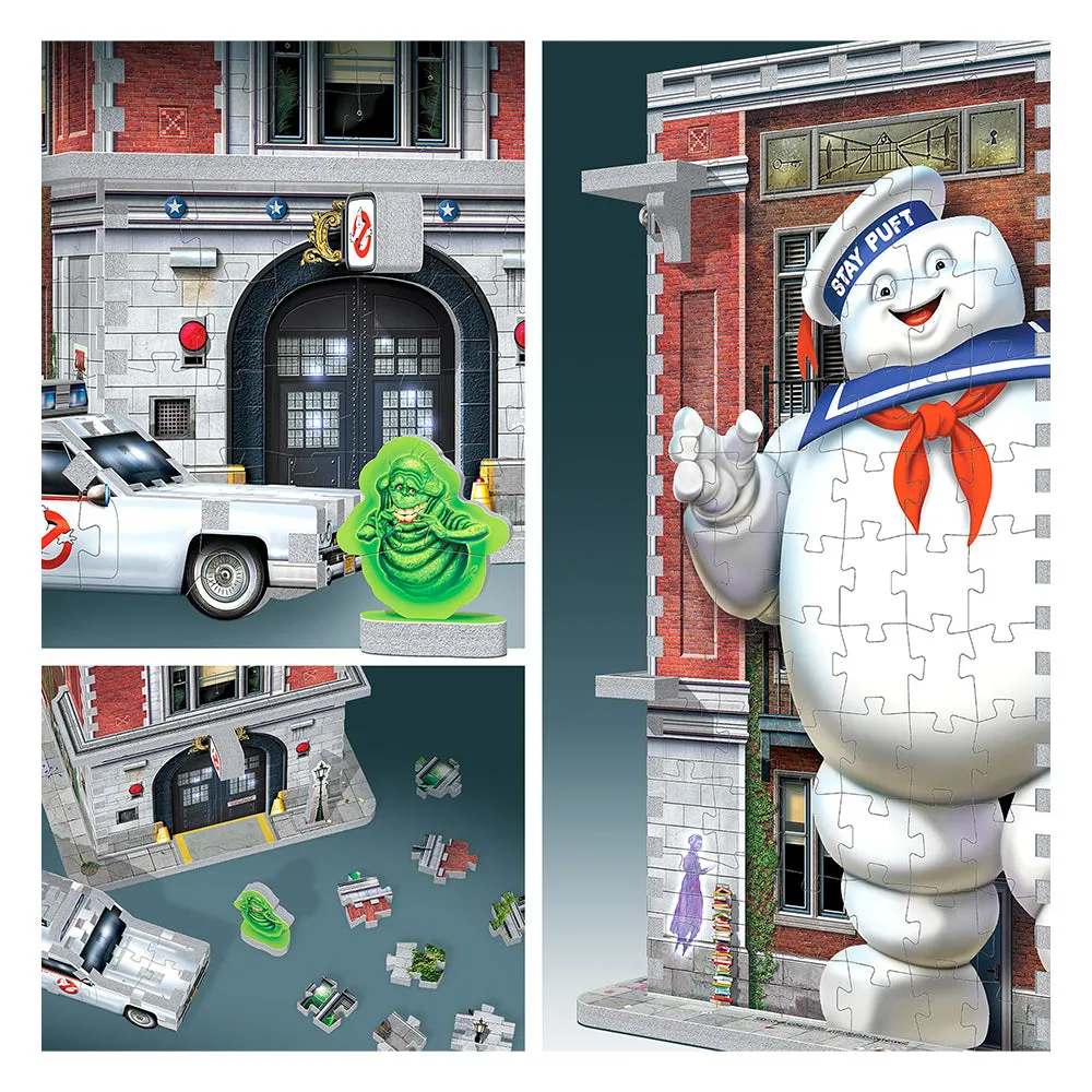 Ghostbusters Firehouse 3D Puzzle