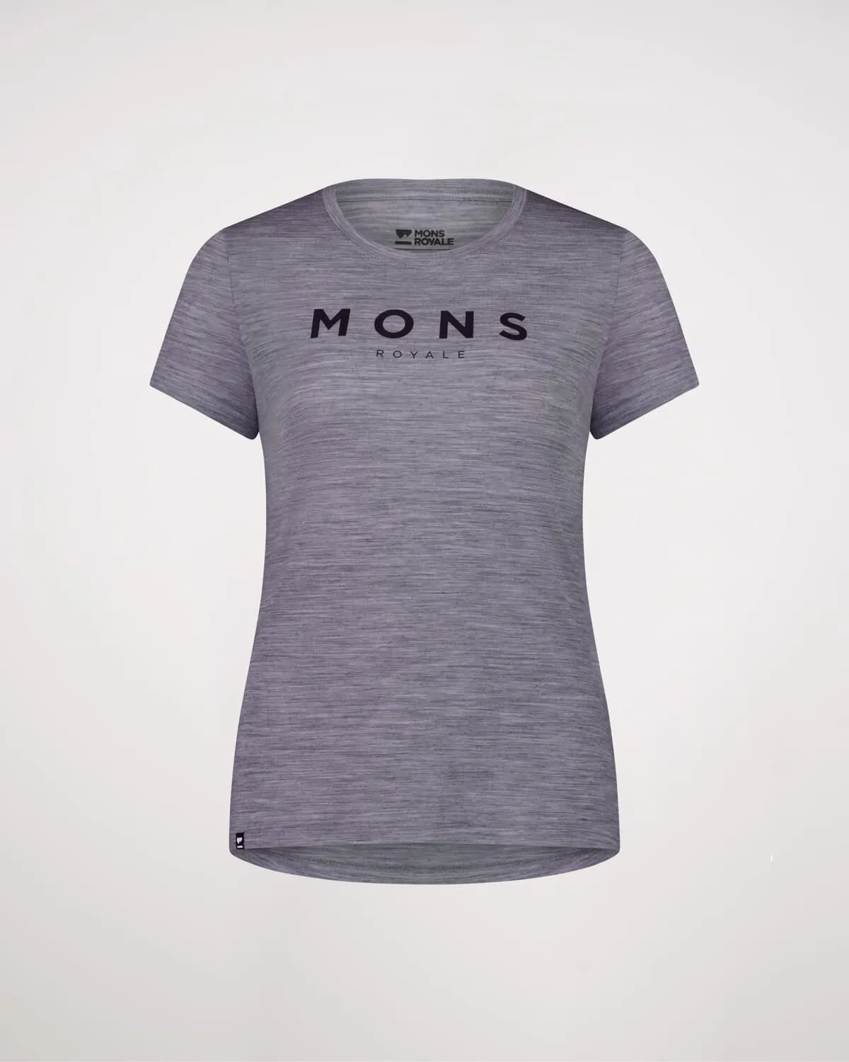 Icon Merino Air-Con Tee - Grey Heather