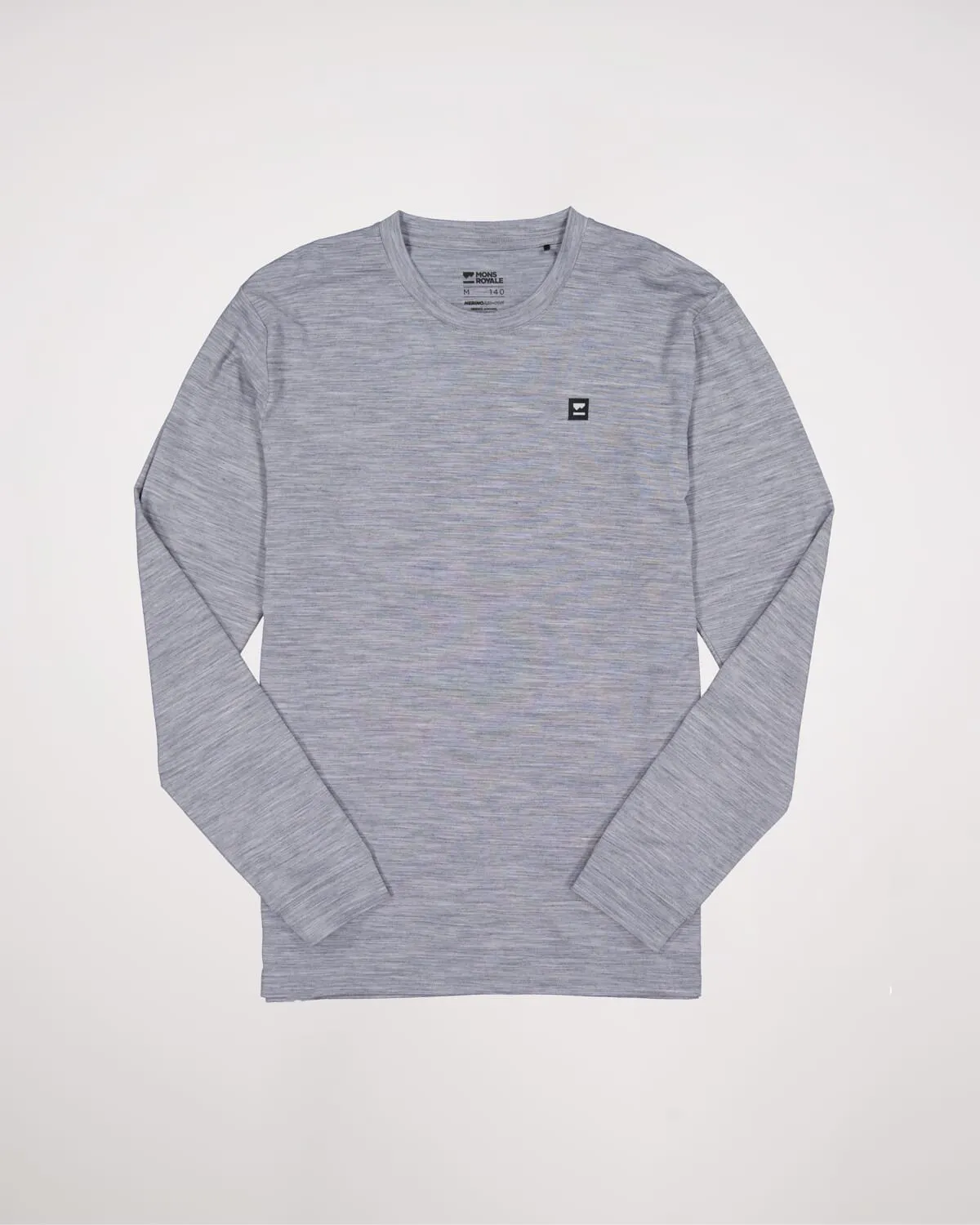 Icon Merino Classic Long Sleeve - Grey Heather