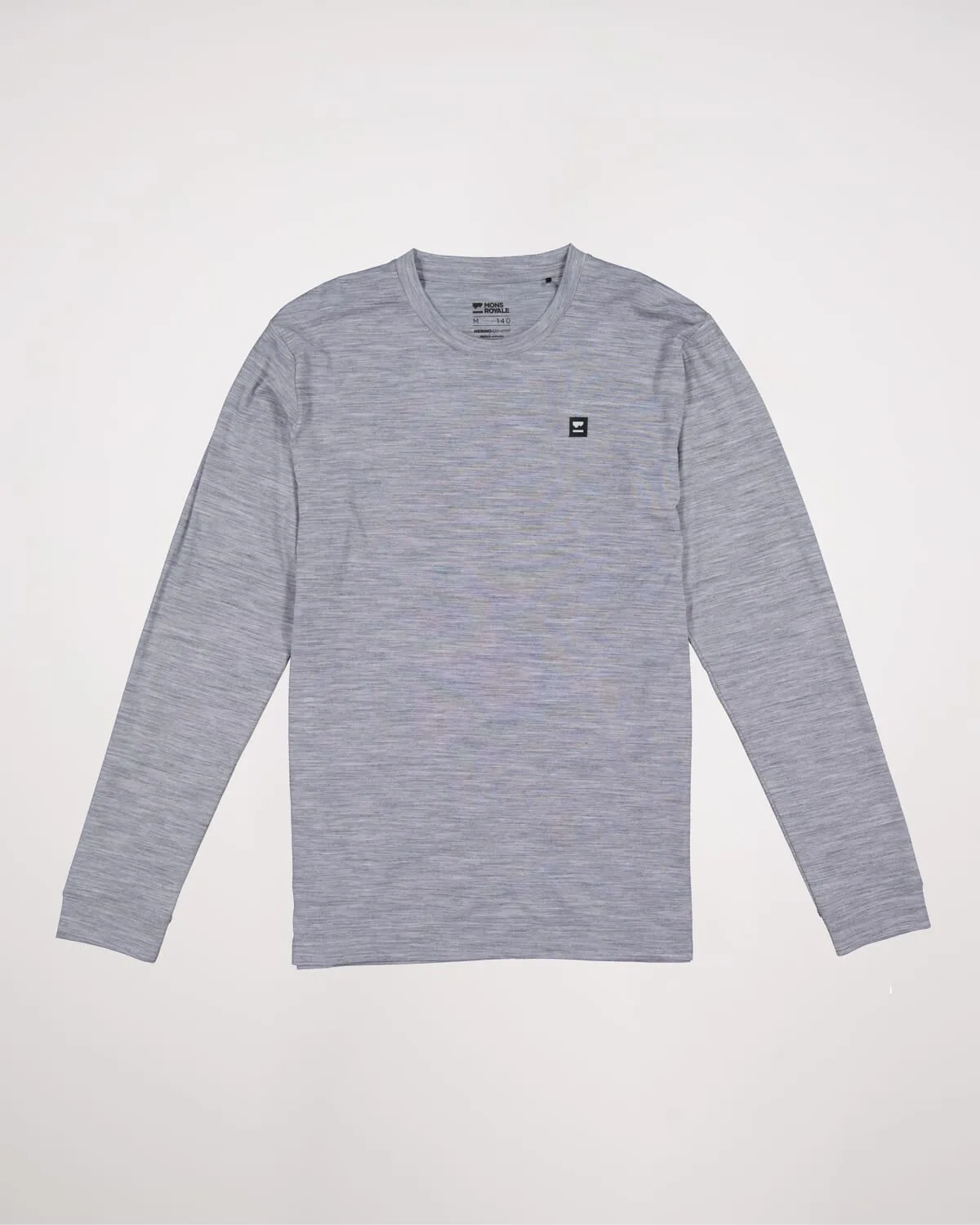 Icon Merino Classic Long Sleeve - Grey Heather