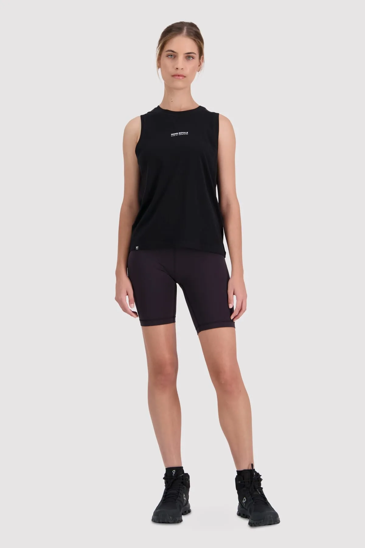 Icon Merino Tank - Black