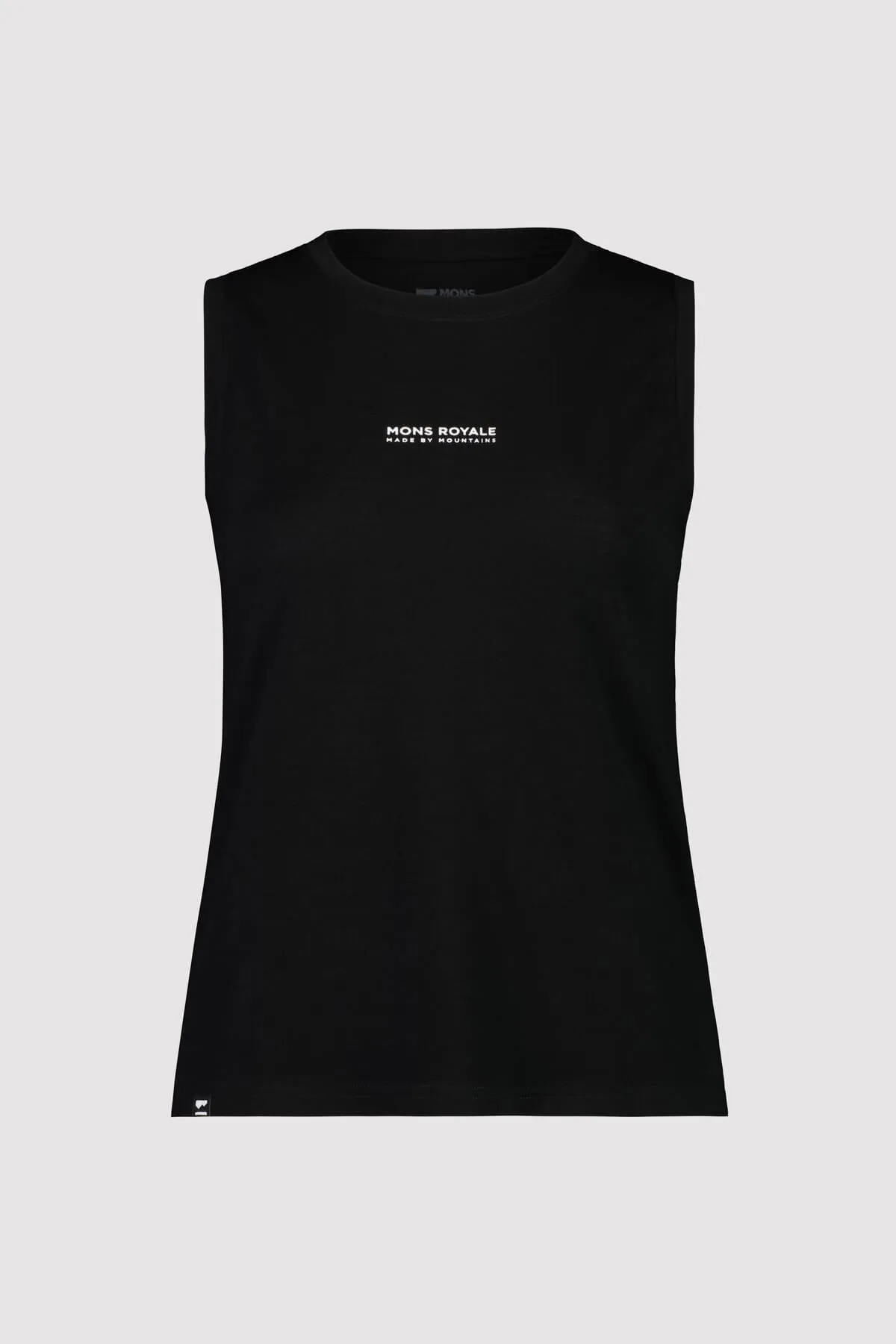 Icon Merino Tank - Black