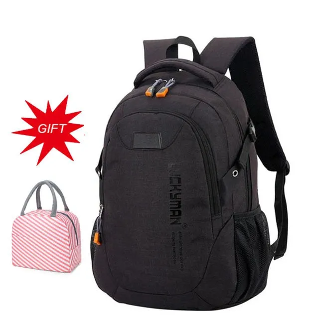 Large Capacity Student School Backpackl Printed School Bags Bookbags