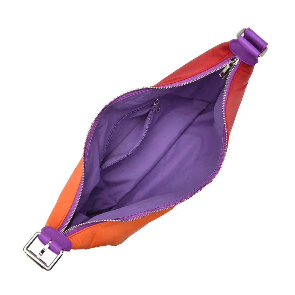 NUNOO | BOLSO MUJER | STELLA RECYCLED NYLON PURPLE SUSMIE | LILA